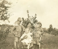 Agnes and 4 kids